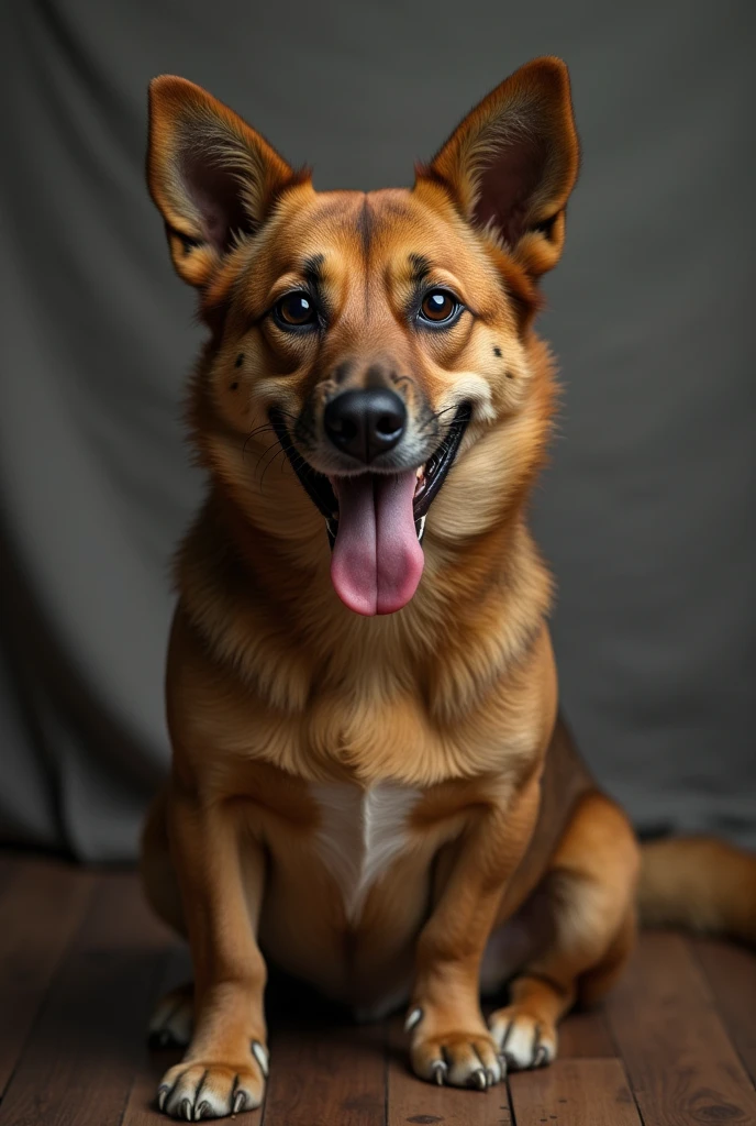 A male dog being fucked in the ass