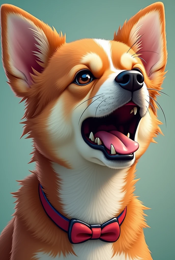 A gay dog sucking his dick ah his design
