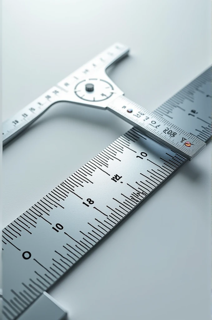 A rule divided into 128 parts
