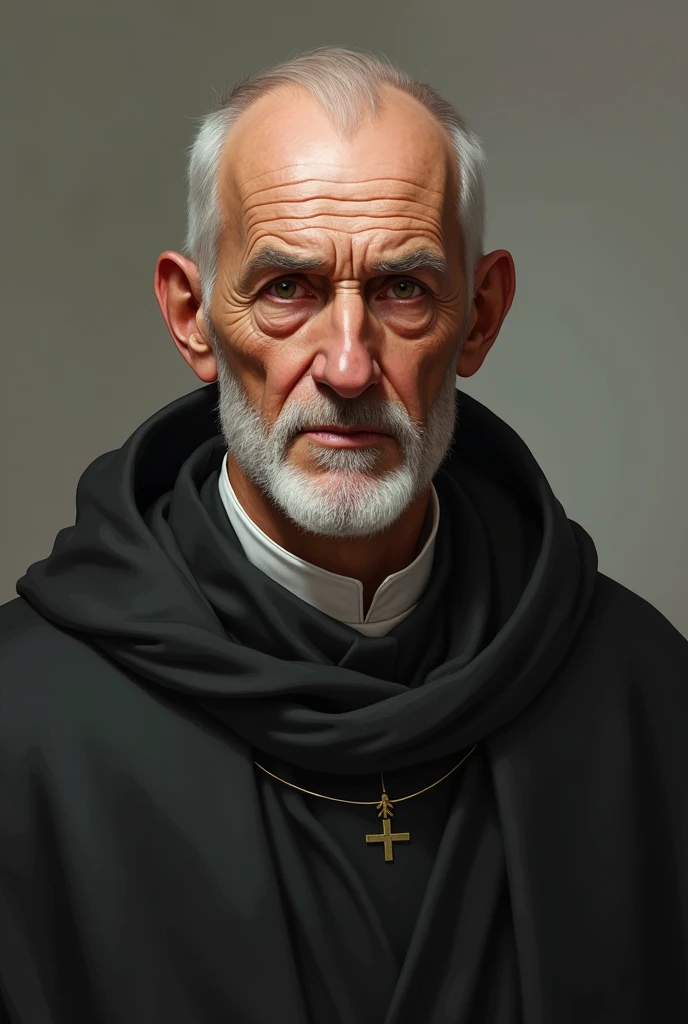 old priest, Without beard