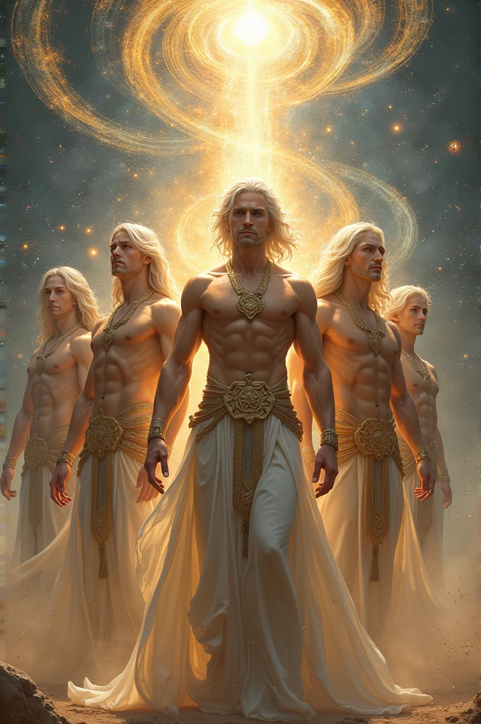 4 strong,beautiful and great whose and a human