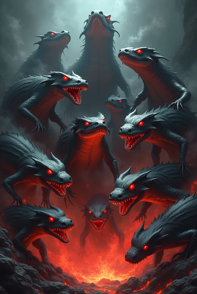 Newts from Hell