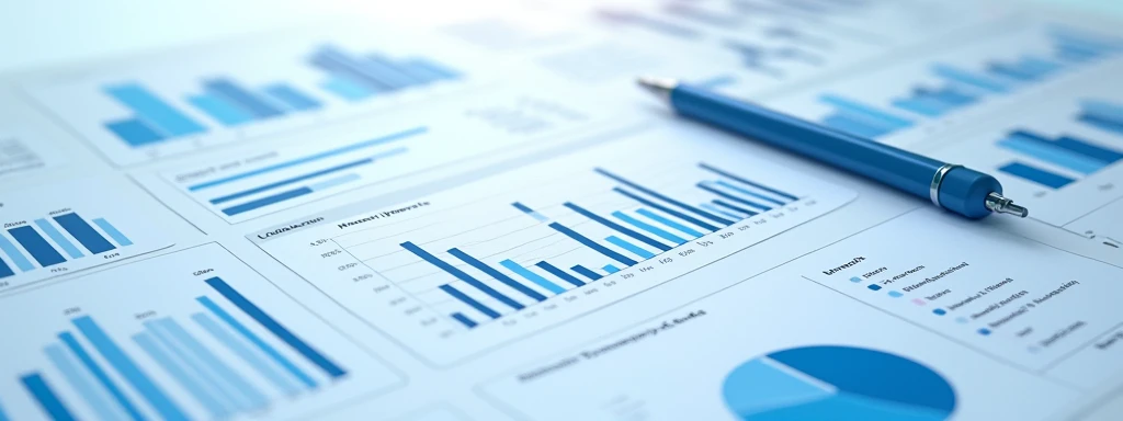 blue and white accounting system