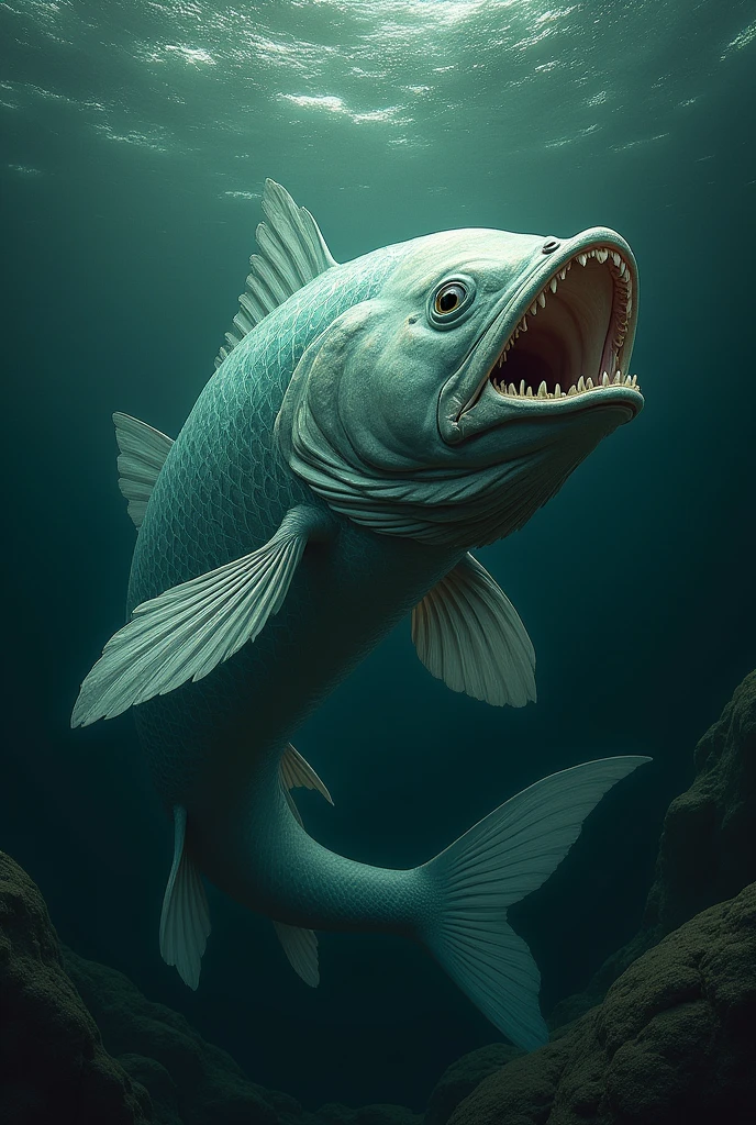 A representation of the Fish from the Book of Tobit in a model



