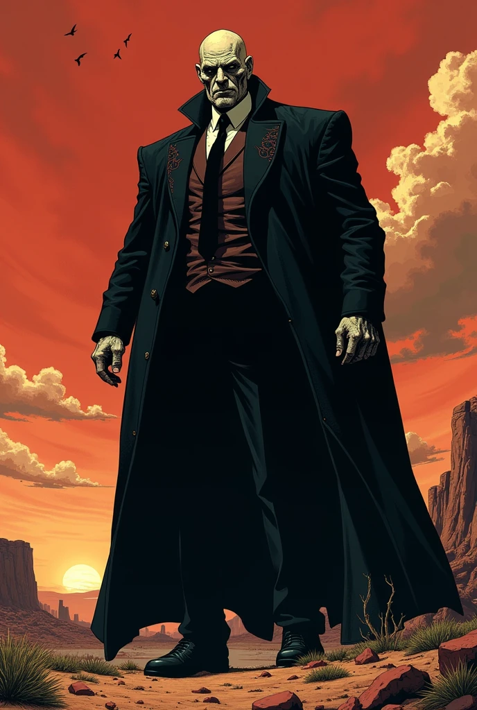 make judge holden in an anime style

