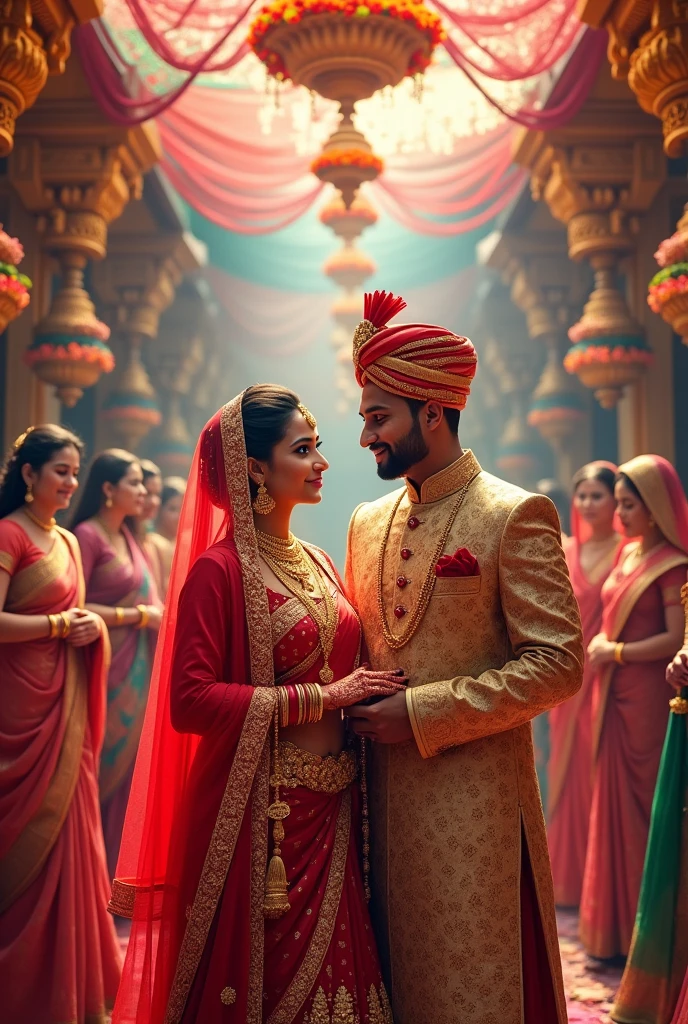 I want to use my picture and change that picture into nepali wedding picture.