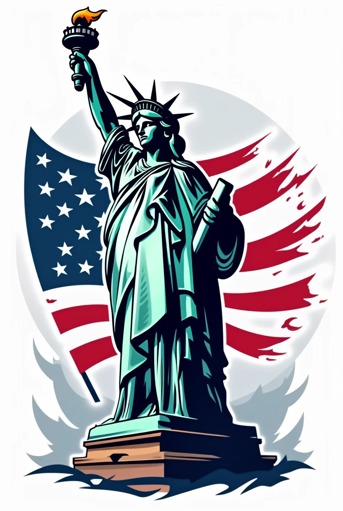 Statue of Liberty Sports Logo