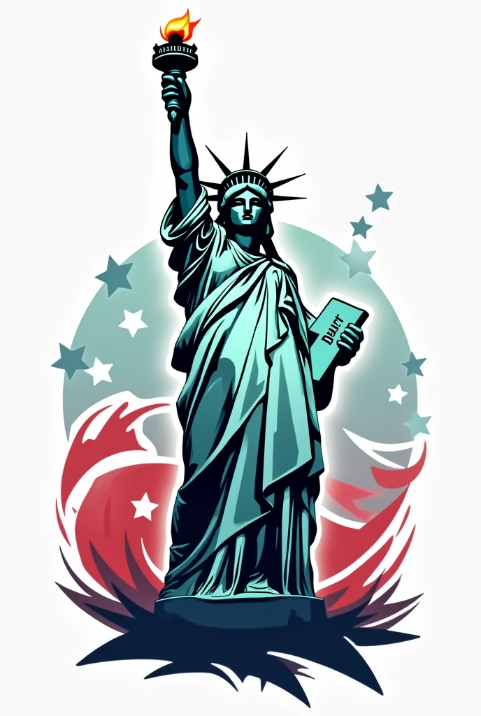 Statue of Liberty Sports Logo