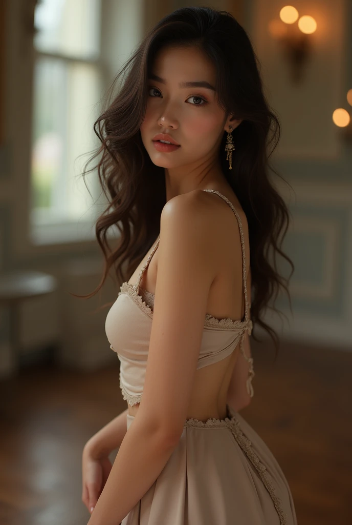 Sexy slim girl