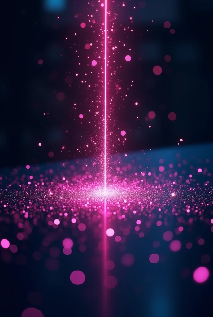 Shine a laser on a diffuser and it will generate several specks