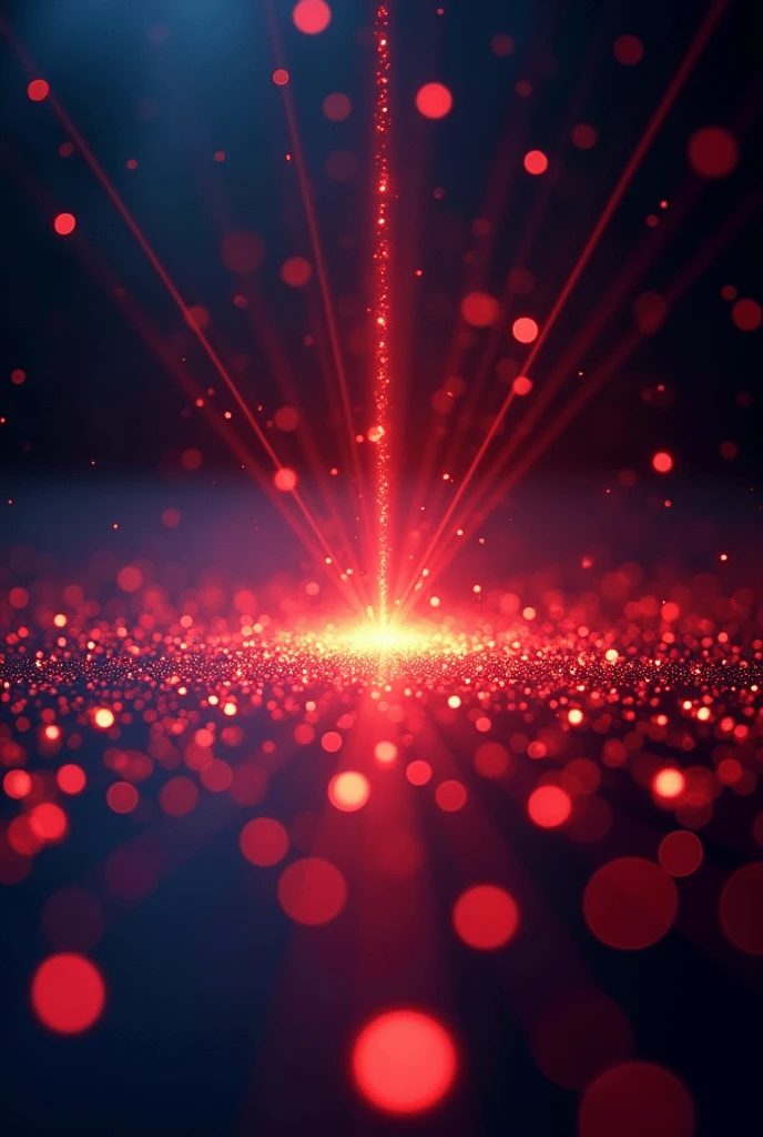 Shine a laser on a diffuser and it will generate several specks