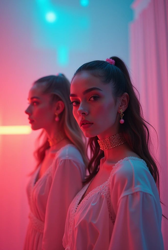 Video von mir mit Filter mit adriana lima saprina carpenter und billie ellish und olivia rodrigo
