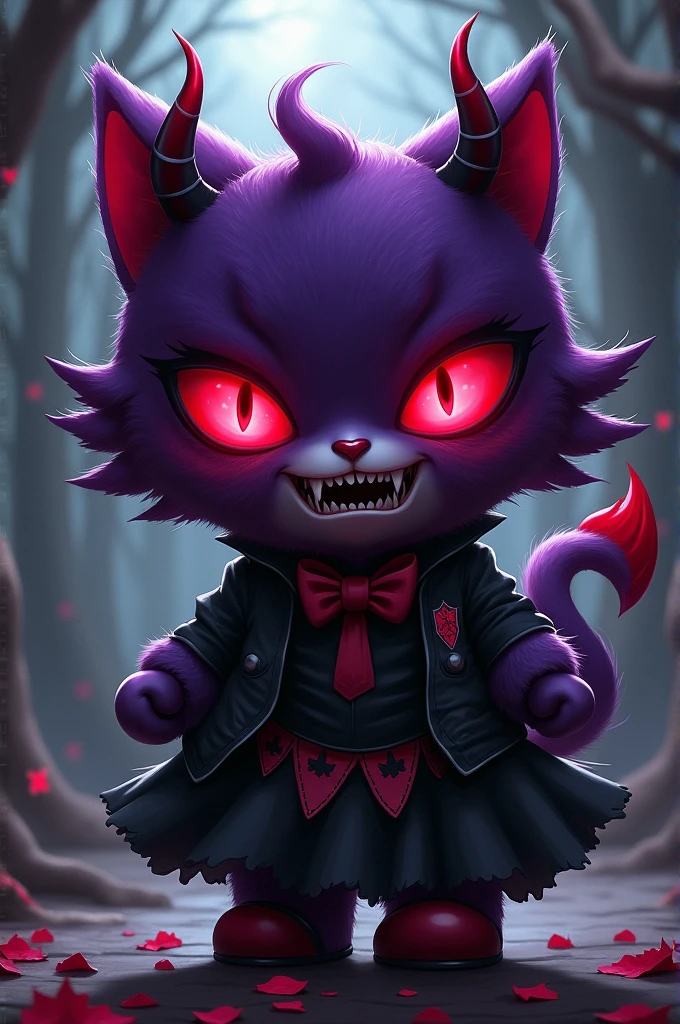 Create Kuromi from Hello Kitty 