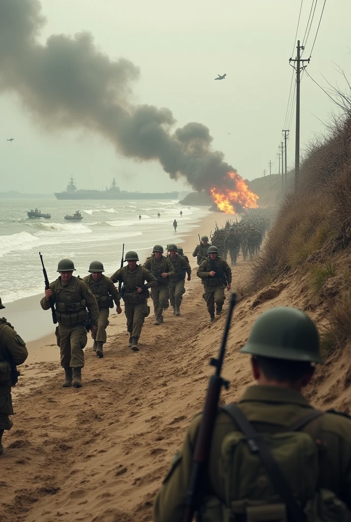 D-DAY - Omaha Beach 1944 no barco