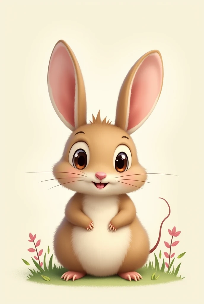A Cute bunny-mouse picture