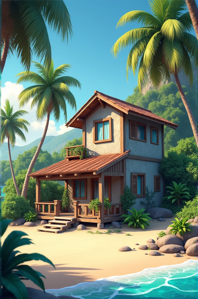 Nice and simple house on the beach