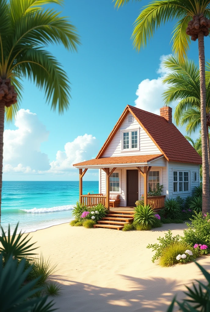 Nice house on the beach