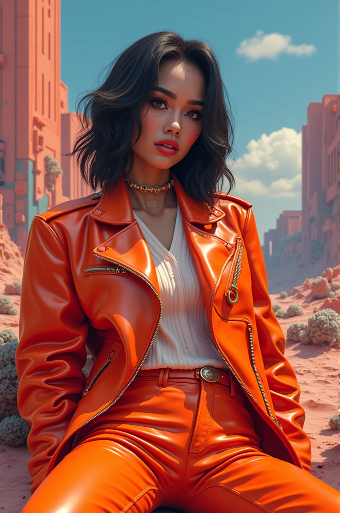An image of Brazilian digital influencer Toguro dressed in women's clothing