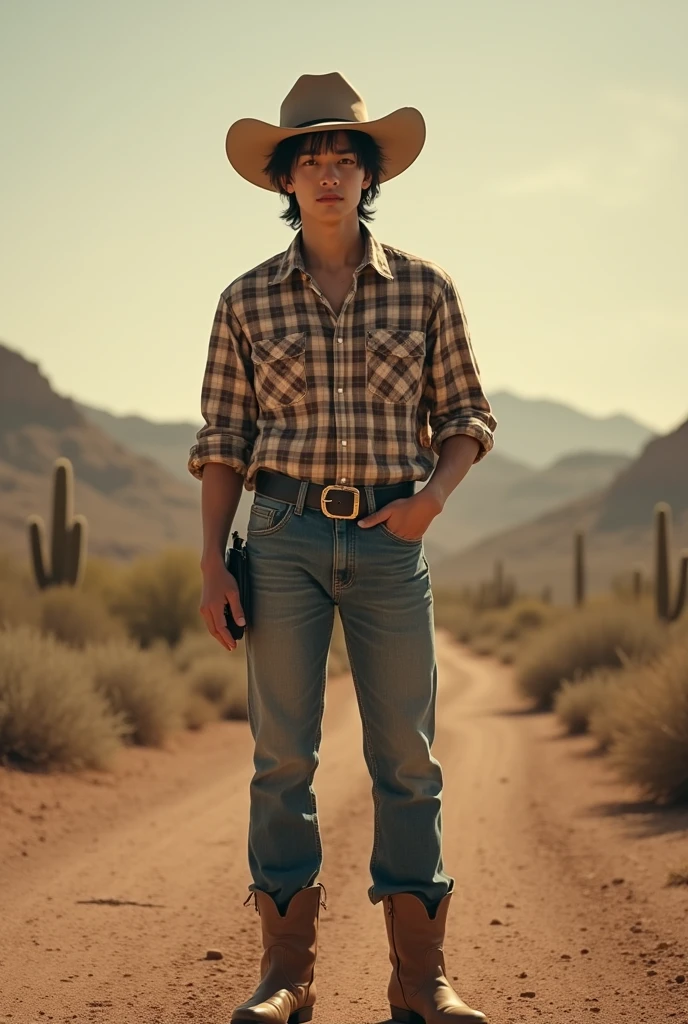 I want Jungkook dressed as a cowboy 
