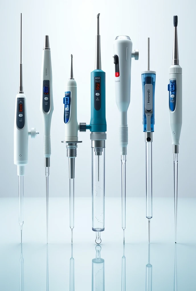 Generate the following pipettes
Sahli
Kirk
Lang-levy
Overflow
Capillary
Sanz Pipette
Unopette
Semiautomatic pipette