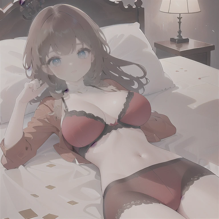 Anime Waifu beautiful detailed eyes, beautiful detailed lips, extremely detailed eyes and face, longeyelashes, 1girl, sensual, young woman, medium breasts, beautiful feminine face, nice thighs, slim, sexy, erotic, beautiful clothes, perfect body, cinematic lighting and framing, (best quality,4k,8k,highres,masterpiece:1.2),ultra-detailed,digital painting,portrait,glamorous,highly detailed,soft lighting,warm color tones 1girl, bed, bed sheet, bra, breasts, brown hair, cleavage, collarbone, large breasts, long hair, lying, navel, o-ring, on back, on bed, panties, pillow, red bra, red panties, solo, underwear Anime Kawaii sexy Perfect Slim sensual body Perfect breast and beautiful thighs, An intricate and highly detailed illustration of anime Young 1girl a beautiful girl wearing an elegant blue dress, long flowing hair, detailed facial features, {belfast_azurlane:0.90}, , ultra-detailed, 8k, studio lighting, skin and fabric textures, warm lighting, golden hour, dramatic shadows, intricate details, painterly, digital art, concept art