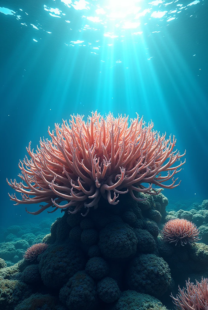 A realistic symmetrical coral