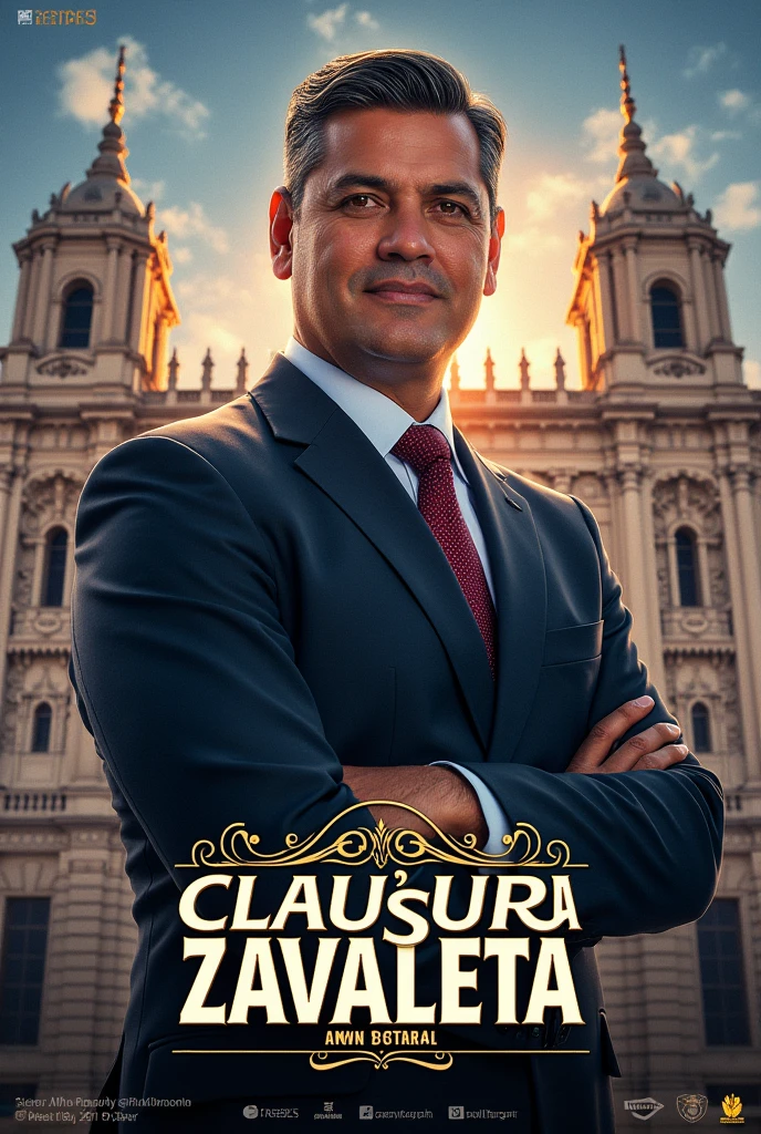 Hello, Help me by creating a cover that says MAJ Clausura 2024 Tournament Nominated: Deputy Benjamin Zavaleta