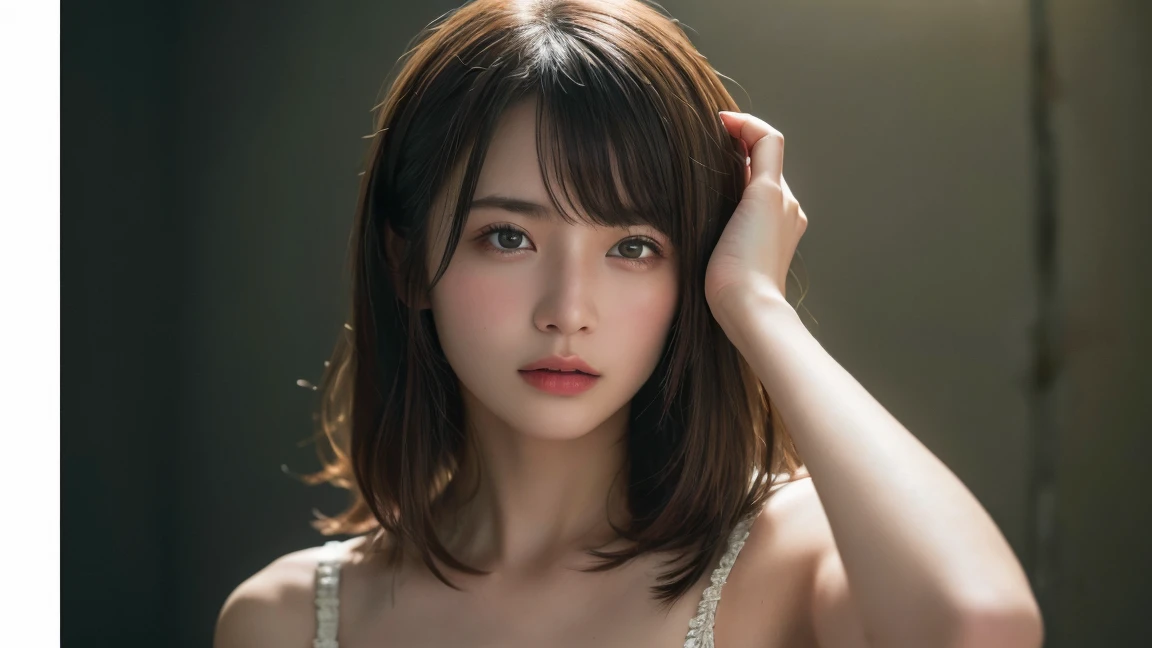 (Highest quality:1.4),(masterpiece:1.4),(Realistic:1.4),(Realistic:1.2),(超High resolution, RAW Photos:1.4),(High resolution, Very detailed:1.2),(8k:1.2),Movie Photos,a photo of a dark-haired,one person's,alone,wear ,((China dress))、((Upper Body:1.3))