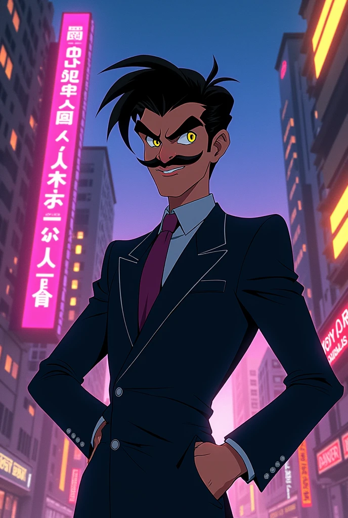 presidente lula in lupin the third anime style