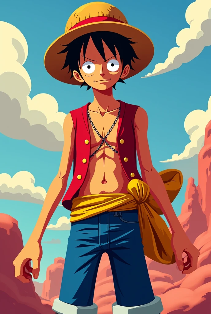 Geometric Luffy