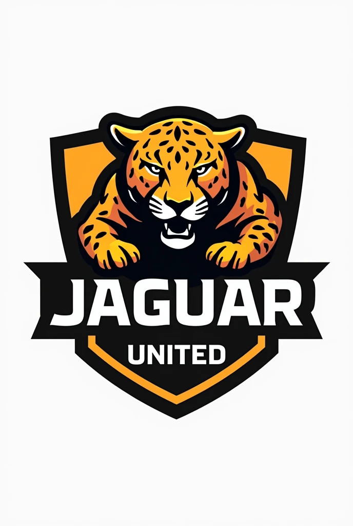 soccer logo make
Jaguar color is orange with the name on logo is Jaguar United and make it look professional