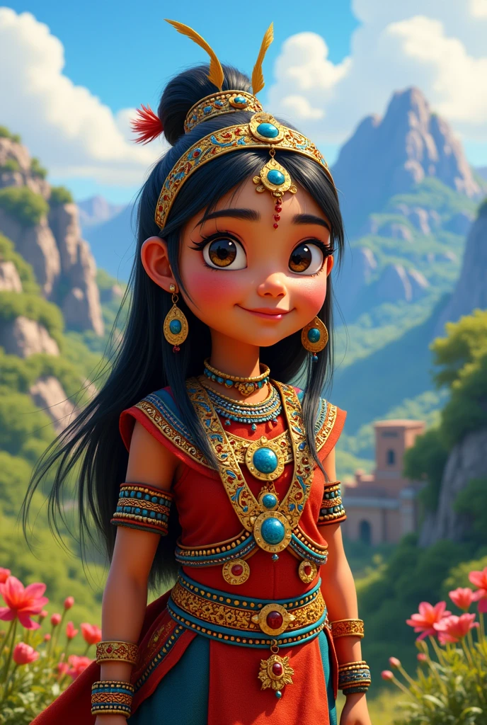 Incas adulte perou type pixar

