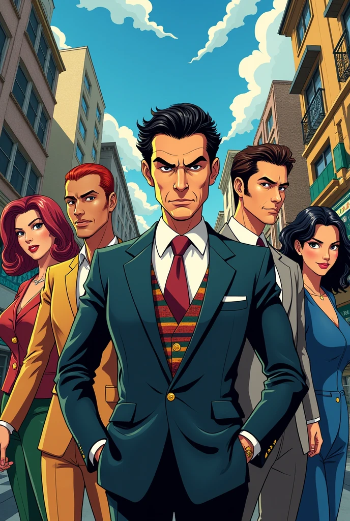 presidente lula do brasil in lupin lll style