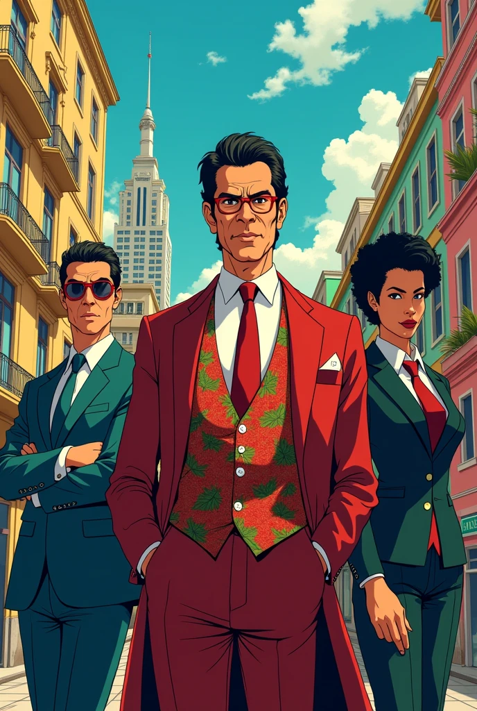 presidente lula do brasil in lupin lll style