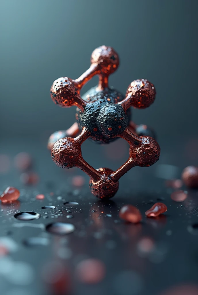 in Spanish and use techniques to try to make the IA style less noticeable:
**Image 1: Carbon Structure**
An image showing the structure of carbon and how it bonds to other atoms, forming different structures, like graphite and diamond.