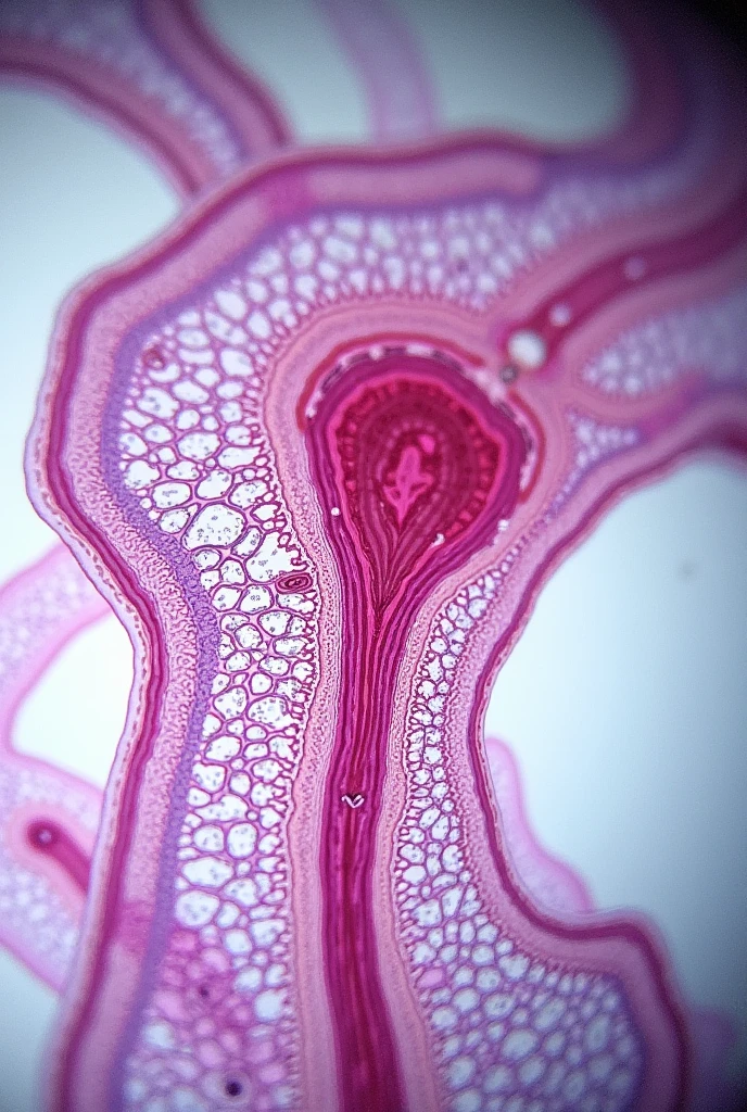 FALLOPIAN TUBE HISTOLOGY UNDER MICROSCOPE 
