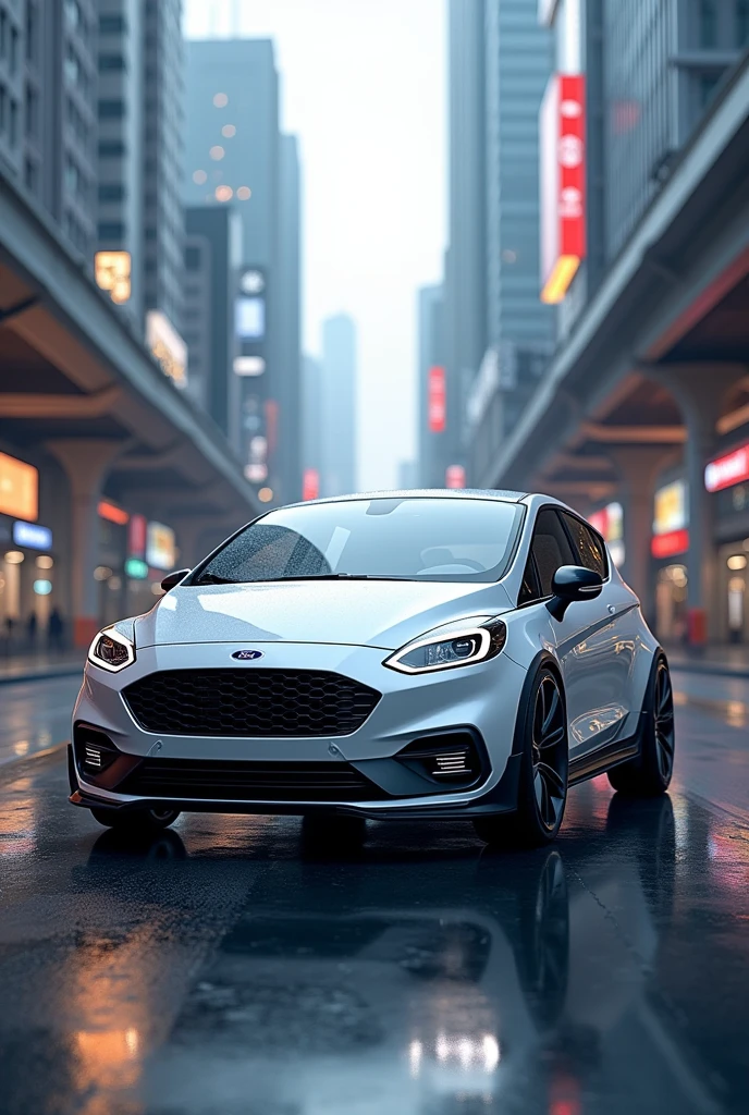 Ford new futuristic fiesta
