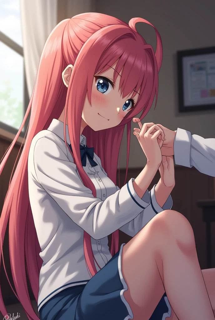 Anime girl being defiled