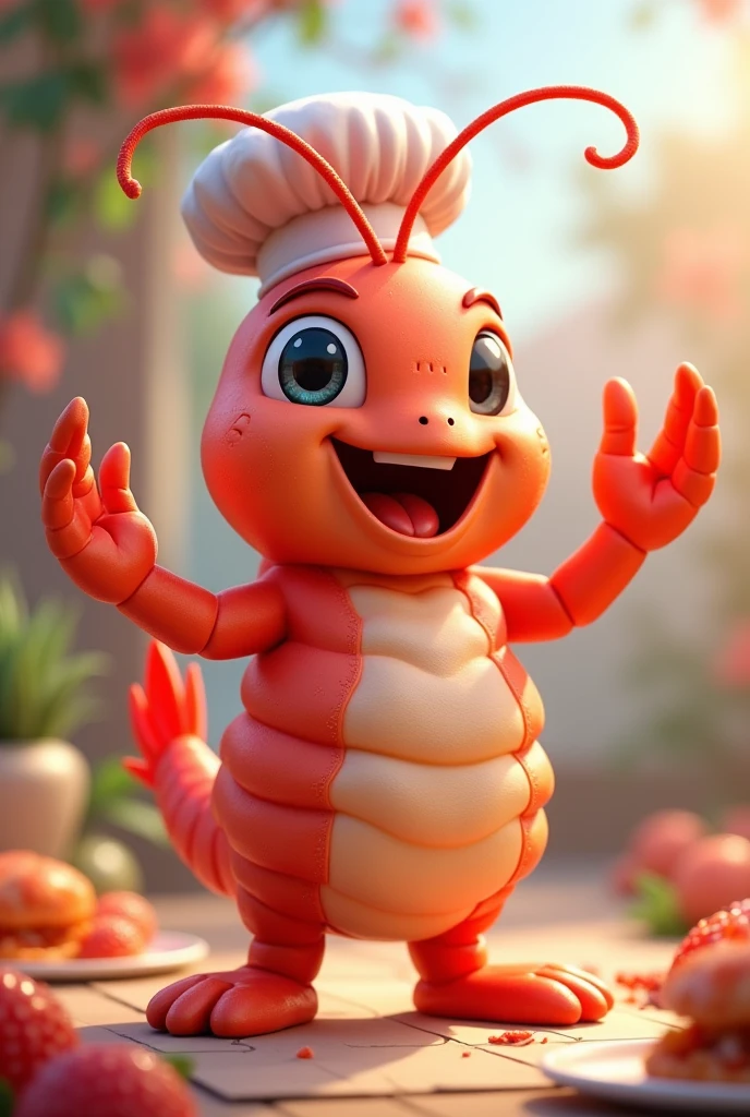 Shrimp Mascot
