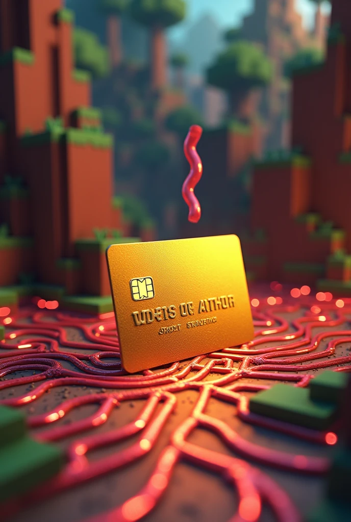 Redstone Crypto meme with gold card

