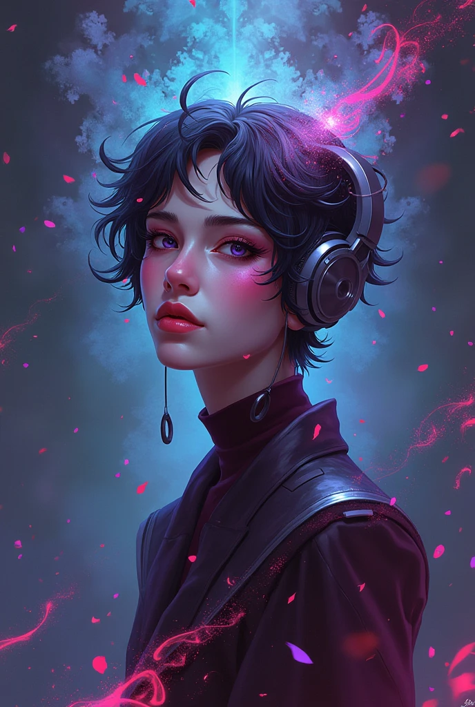 That music prifile painting