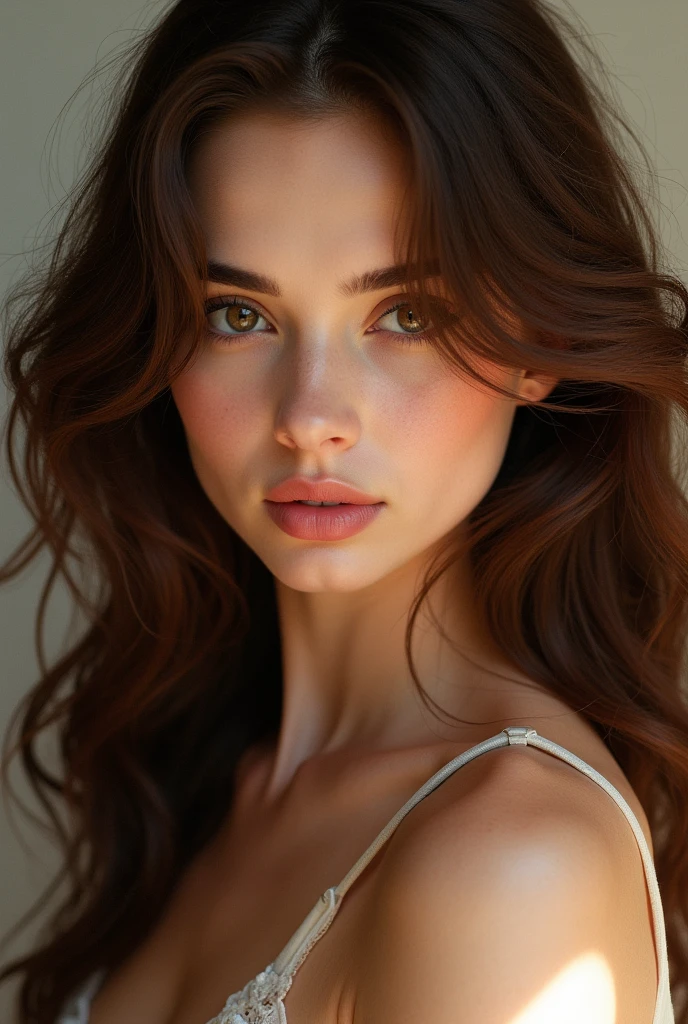  beautiful  brunette