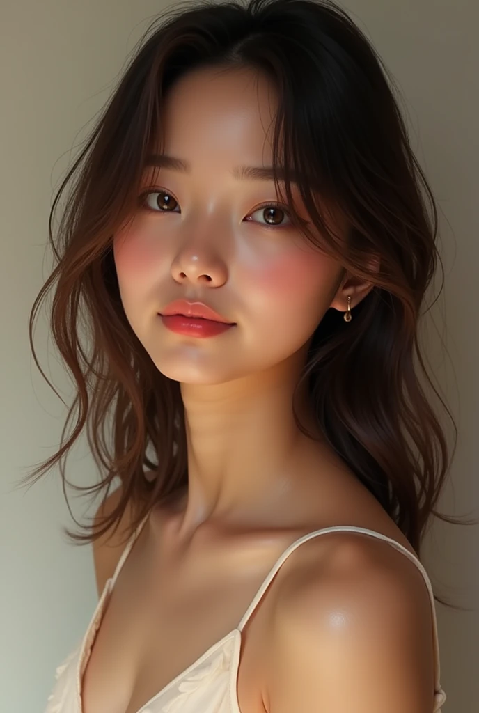 Picture of a real girl to describe her 