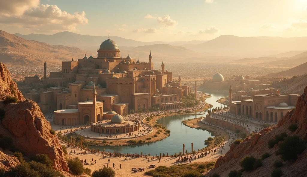Biblical history city of israel landscape