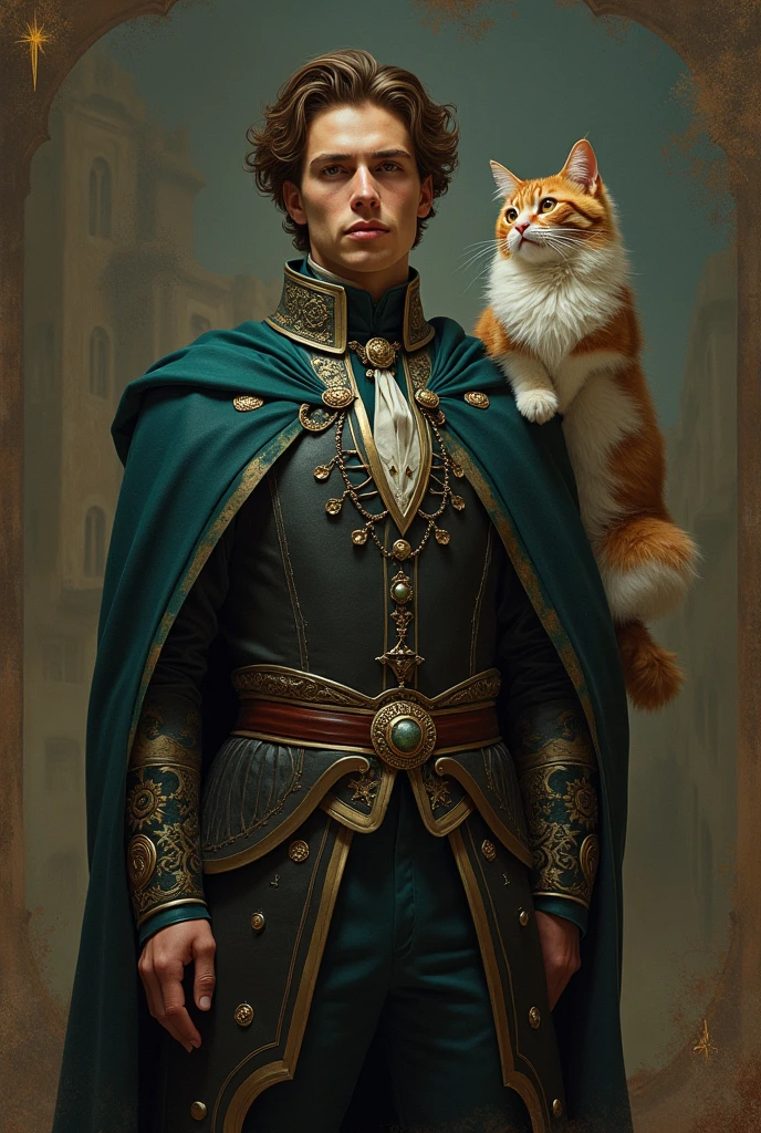 rpg a man named Lucius Tigris he is 2 he has a cat