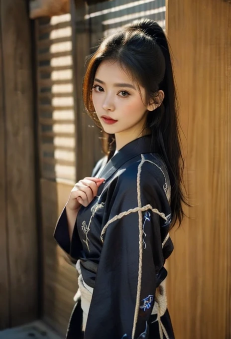 Rope makeup、tie up 、Yukata、