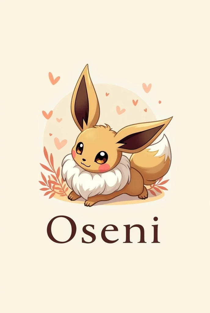 Fait moi un logo evoli et le mot oseni