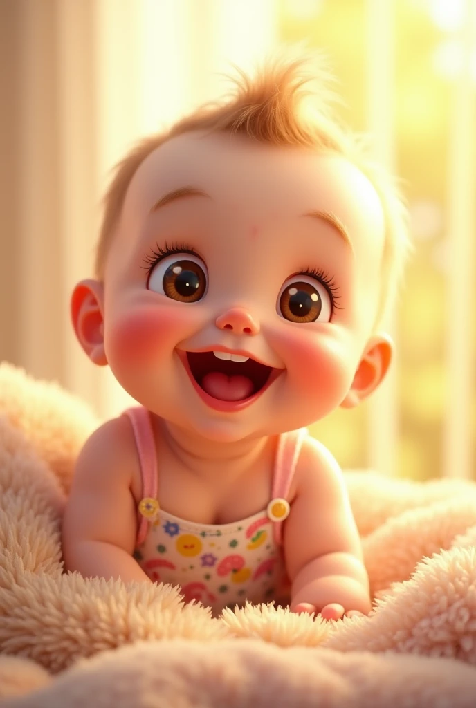 A happy baby