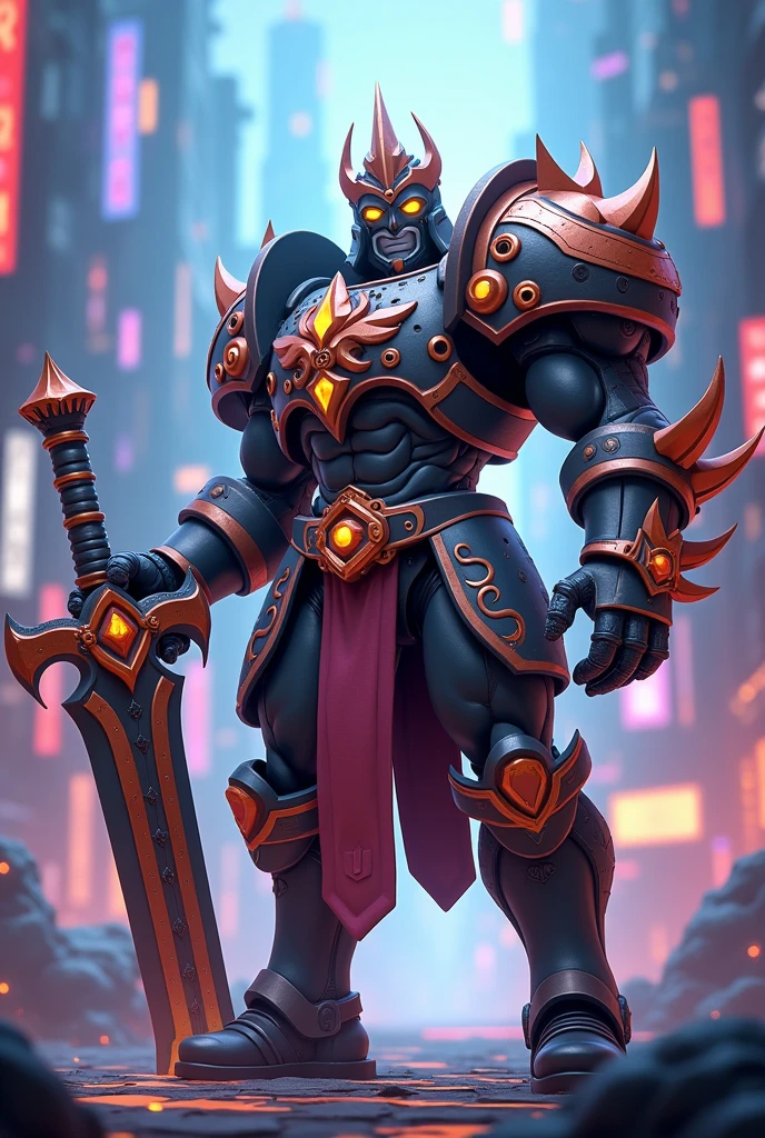 A unique Clash Royale pekka