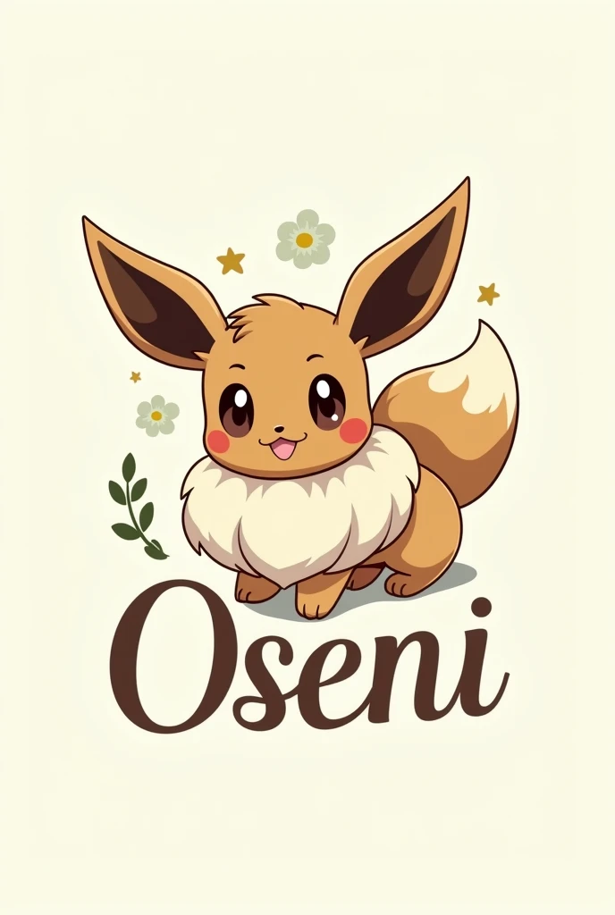 Fait moi un logo evoli et le mot oseni